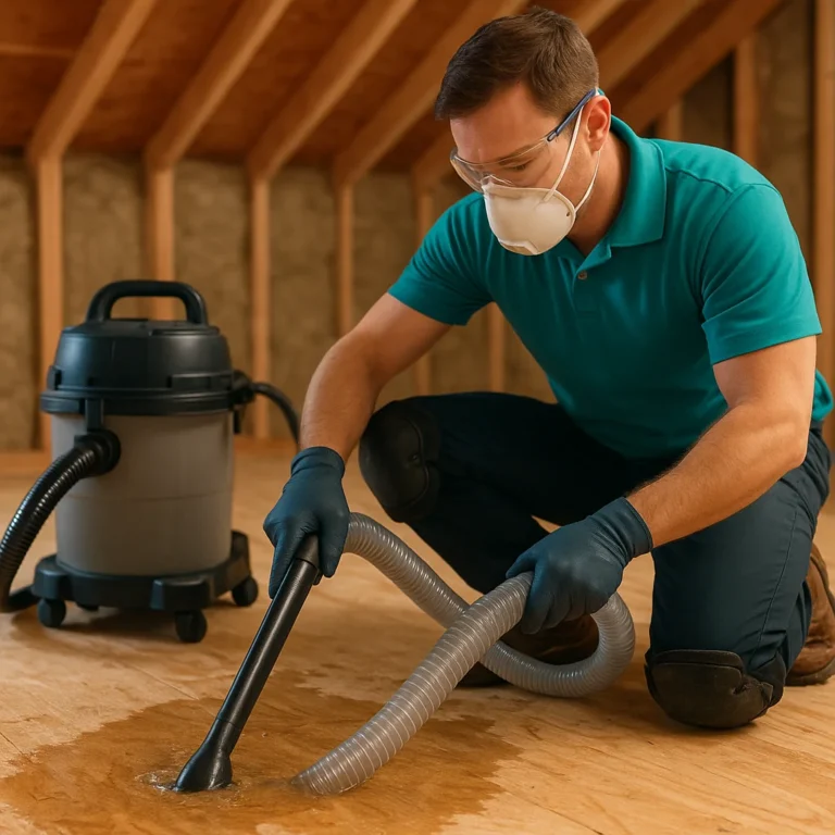Attic Water Extraction