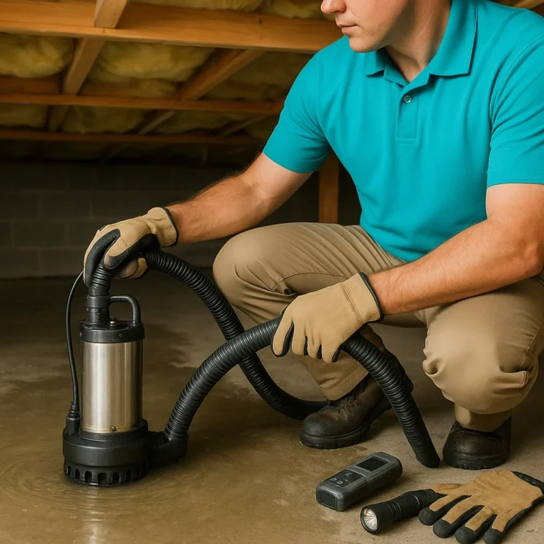Crawl Space Water Removal